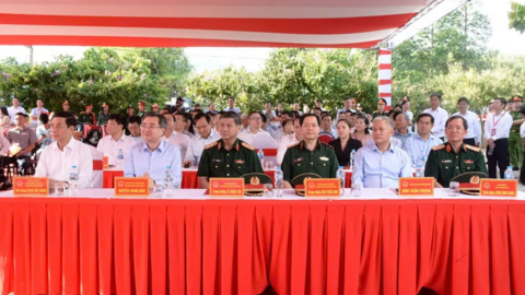 Phó Thủ tướng Phan Văn Giang dự lễ khởi công công trình nhà tránh lũ ở Đắk Lắk