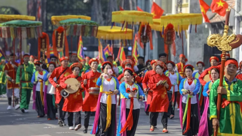 Hơn 4.000 nghệ nhân, nghệ sĩ tham gia Ngày Văn hóa Việt Nam tại Hà Nội