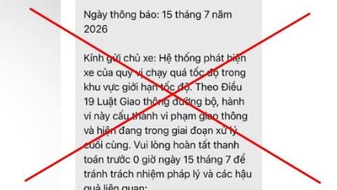 Công an Hải Phòng cảnh báo thủ đoạn lừa đảo "phạt nguội" qua mạng