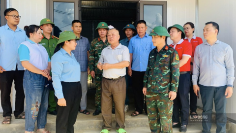 Những ngôi nhà tái định cư đầu tiên ở Mường Than đón người dân sau lũ quét