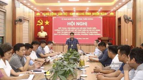 Đối thoại giải phóng mặt bằng dự án tái định cư gần 30 ha ở Hải Phòng