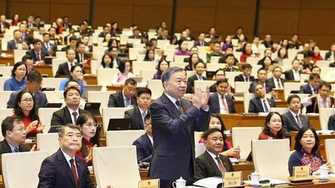 Tổng Bí thư, Chủ tịch nước dự khai mạc Kỳ họp không thường lệ thứ Nhất, Quốc hội khóa XVI