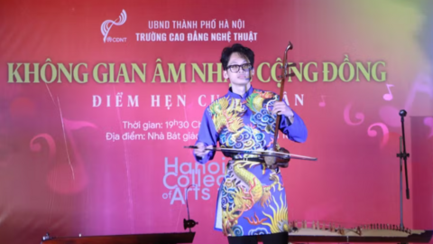 'Điểm hẹn cuối tuần' lan tỏa âm nhạc truyền thống giữa lòng Thủ đô