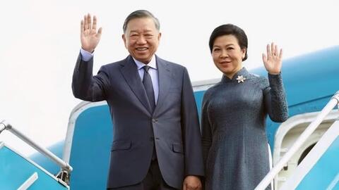 Tổng Bí thư, Chủ tịch nước Tô Lâm và Phu nhân lên đường thăm Nga, Pháp