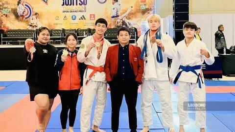 Đội jujitsu Việt Nam đứng hạng nhì giải Grand Prix châu Á 2026