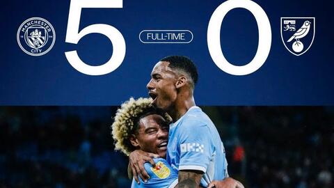 Man City đại thắng tại Carabao Cup