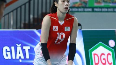 Chuyền hai Đoàn Thị Lâm Oanh đủ sức khỏe dự vòng 2 giải quốc gia 2026