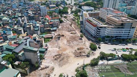 Dự án đường 2,87km ở Hà Nội hoàn thành GPMB sau gần 9 năm khởi công