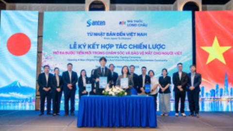 Long Châu và Santen hợp tác, mở rộng hệ giải pháp về bệnh lý về mắt tại Việt Nam