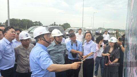 Phó Thủ tướng Thường trực Phạm Gia Túc kiểm tra tiến độ dự án sân bay Long Thành