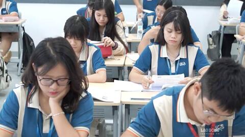Nhà trường định hướng sớm, giúp học sinh chủ động trước mùa tuyển sinh