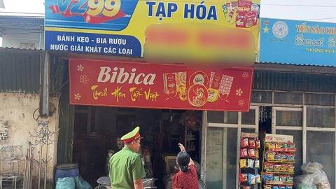 Phát hiện 2 cửa hàng tạp hóa ở Phú Thọ treo biển quảng cáo cờ bạc trá hình