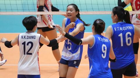 Bảng xếp hạng giải bóng chuyền nữ quốc gia 2026 lượt 1 giai đoạn 2