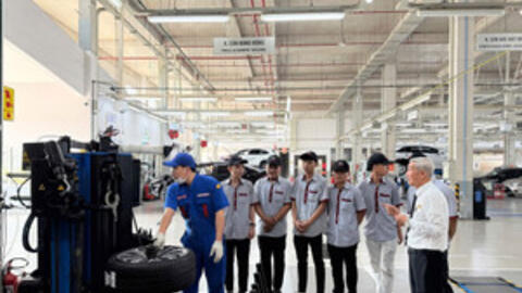 Giữ vững hiệu quả nguồn vốn đầu tư trang thiết bị trường nghề vùng khó