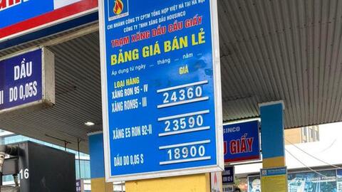 Có hiện tượng cây xăng ở Hà Nội đóng cửa?