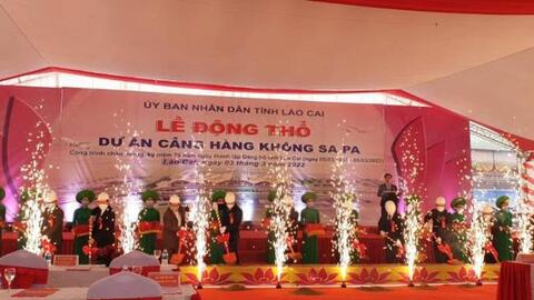 Động thổ sân bay Sa Pa gần 7.000 tỷ đồng
