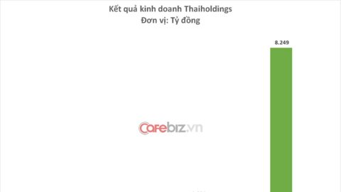 Thaiholdings doanh thu hơn 8.200 tỷ đồng năm 2021, gấp 4,5 lần 2020