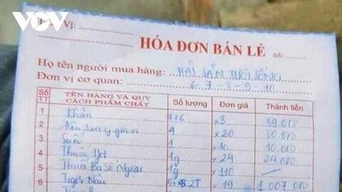 “Hóa đơn hải sản 42,5 triệu đồng”: Kiểm tra không phát hiện sai phạm