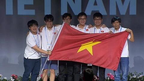 Thí sinh Việt Nam đạt điểm tuyệt đối Olympic Toán quốc tế