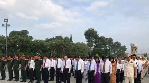 TP Hồ Chí Minh long trọng kỷ niệm 75 năm Ngày Thương binh - Liệt sĩ