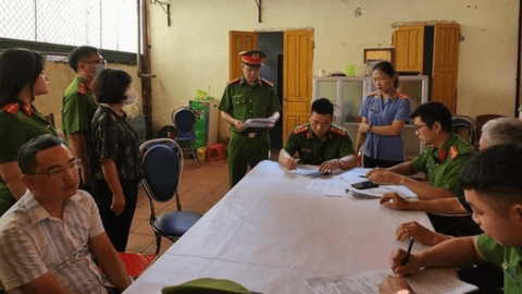 Một cựu trưởng Phòng Tài nguyên - Môi trường bị khởi tố, bắt tạm giam