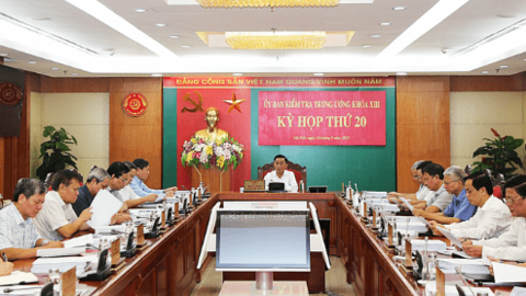 Thông cáo báo chí kỳ họp thứ 26 của Ủy ban Kiểm tra Thành ủy Hà Nội