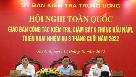 Xử lý dứt điểm đối với các đảng viên vi phạm trong vụ Công ty Việt Á