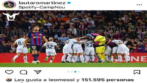 Hành động gây tranh cãi của Messi khi Barca gặp khó