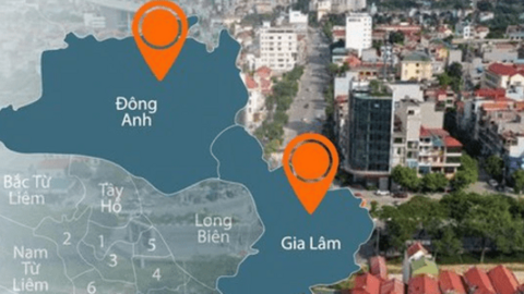 Gia Lâm, Đông Anh tiến sát tiêu chí lên quận năm 2023