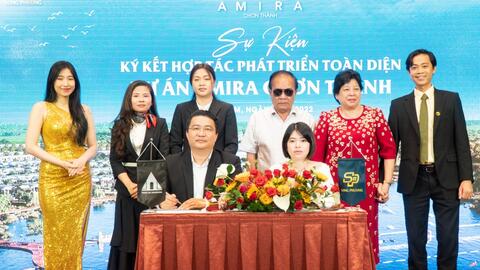 Tập đoàn bất động sản Thiên An Holdings trở thành nhà phát triển dự án Amira Chơn Thành