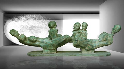 Họa sĩ Ngô Xuân Bính “phiêu” tại Lễ hội Thiết kế sáng tạo Hà Nội năm 2022