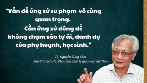 Để người thầy an tâm trên bục giảng