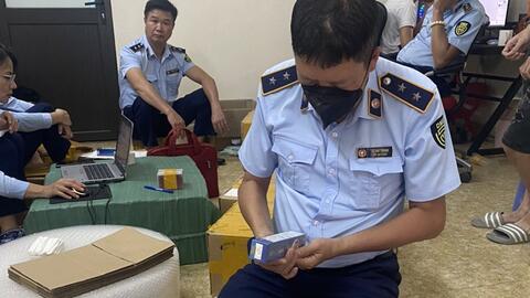 Hà Nội: Phát hiện, thu giữ lô viên sủi an thần nghi làm giả tại cơ sở kinh doanh