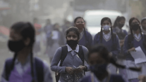 Ô nhiễm không khí nặng nề, thủ đô Ấn Độ đóng cửa trường tiểu học
