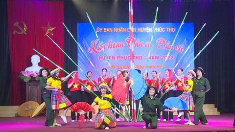 Liên hoan Dân ca, Dân vũ góp phần xây dựng phong trào văn nghệ quần chúng