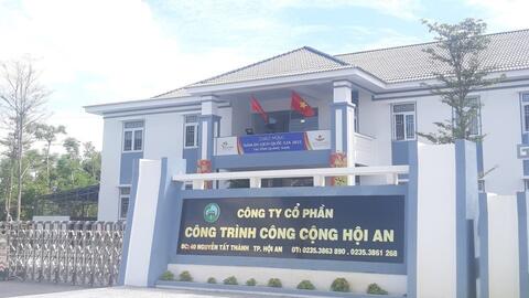 Phần vốn Nhà nước tại Công ty CP Công trình công cộng Hội An chuyển giao về UBND tỉnh quản lý