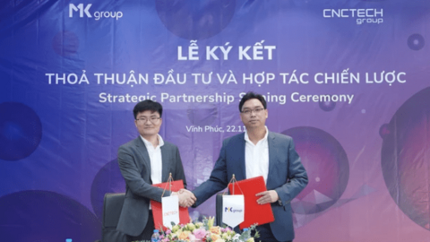 MK Group rót 4,5 triệu USD vào CNCTech, mục tiêu giúp doanh nghiệp Việt giảm phụ thuộc vào công ty nước ngoài trong chuyển đổi số