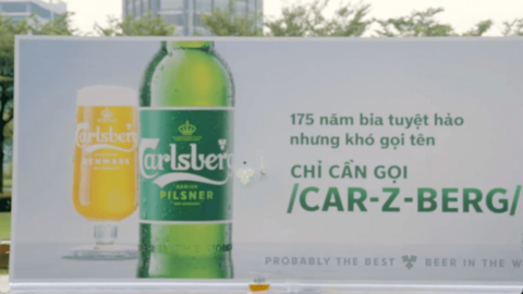Thương hiệu bia tuyệt hảo với tên gọi "bí ẩn", không phải ai cũng phát âm đúng chuẩn