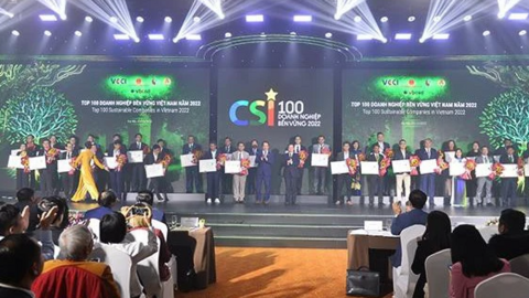 Top 100 DN phát triển bền vững Việt Nam 2022 gọi tên Digiworld, Secoin, Pharmacity...