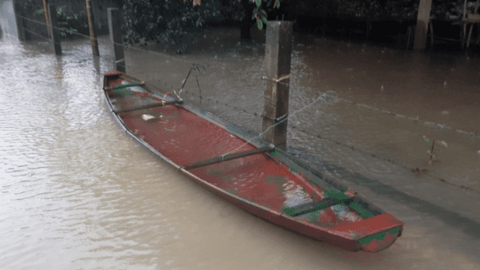 Thừa Thiên Huế: Một số vùng thấp trũng ngập lụt khi mưa lớn kéo dài