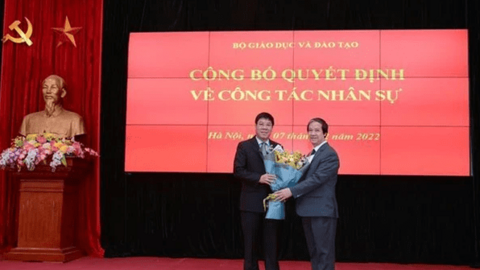 Bộ GD&ĐT bổ nhiệm Cục trưởng Cục Quản lý chất lượng