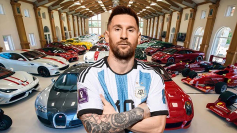 Messi, ‘ông trùm’ chơi siêu xe trong giới cầu thủ