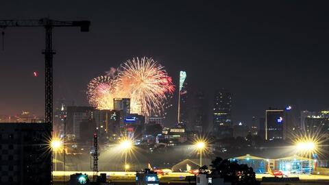 TP Hồ Chí Minh xin bắn pháo hoa 2 điểm trong dịp Tết Dương lịch 2023