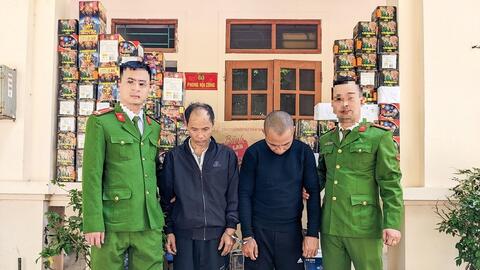 Nghệ An: Triệt phá đường dây mua bán pháo nổ, thu giữ gần 4 tạ pháo