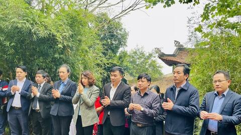 Lãnh đạo Bộ Y tế dâng hương tưởng niệm Đại danh Y Hải Thượng Lãn Ông Lê Hữu Trác