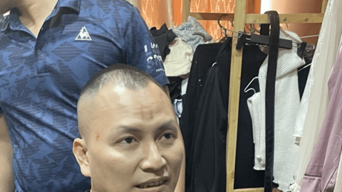 Cảnh sát hình sự bắt giữ Thao “Điên” - tội phạm nguy hiểm có 2 lệnh truy nã