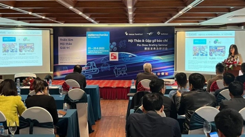 400 doanh nghiệp tham gia triển lãm Automechanika 2023, cùng kết nối chuỗi cung ứng xe điện tại Việt Nam