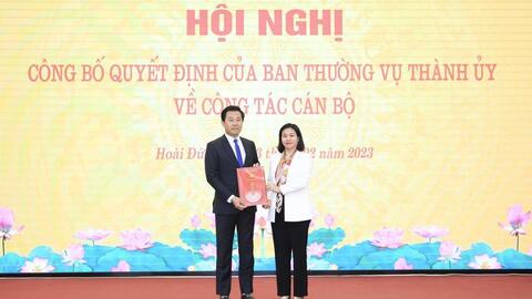 Đồng chí Nguyễn Xuân Đại làm Giám đốc Sở Nông nghiệp và Phát triển Nông thôn TP Hà Nội