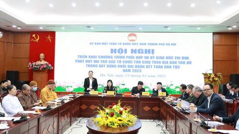 Phát huy vai trò của các tổ chức tôn giáo trong xây dựng khối đại đoàn kết toàn dân