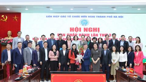 Ông Nguyễn Ngọc Kỳ làm Chủ tịch Liên hiệp các tổ chức hữu nghị TP Hà Nội